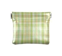 Amooorous Carrés mojito jaune-vert citron en cuir synthétique pour femme et fille, Carrés de mojito citron vert jaune-vert, 1 size