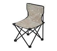 Amooorous Chaise de camping portable ultra légère imitation marbre blanc avec sac de transport pour sports d'intérieur