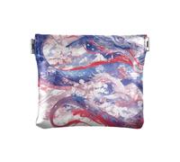 Amooorous Dragon Fire 4th of July Independence Day Porte-monnaie en cuir pour femme Mini trousse de maquillage unique pour homme femme voyage, Dragon Fire 4th of July Independence Day, 1 size