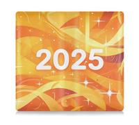 Amooorous Étui portefeuille essentiel en cuir de qualité supérieure pour cartes d'immatriculation et permis de conduire, Nouvel An 2025, 1 size
