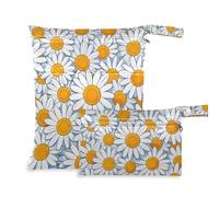 Amooorous Lot de 2 sacs étanches à fermeture éclair avec poignées pour le yoga, les voyages