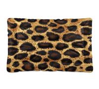 Amooorous Matelas lavable en peau de guépard antidérapant doux et confortable pour chiens de taille moyenne/grande 91,4 x 61 cm
