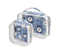Amooorous Mtuznzi5otu0rmr5t01lbmhsuk5x(1) Trousse de toilette transparente décorative pour homme approuvée par la TSA - Étanche - Kit de rasage Bolsa de maquillaje, MTUzNzI5OTU0RmR5T01LbmhsUk5X(1), 1