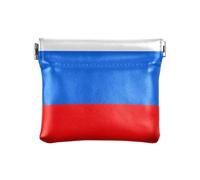Amooorous Porte-monnaie en cuir PU avec drapeau slovène pour femmes, porte-monnaie, cartes, clés, organiseurs pour hommes et femmes, voyage, Drapeau de la nation slovène, 1 size