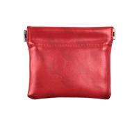 Amooorous Porte-monnaie en cuir rouge abstrait hexagonal tendance pour femme, Hexagone abstrait rouge Tendance, 1 size