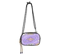 Amooorous Portefeuille à bandoulière Softball Just Play violet pour femme confortable avec fentes pour cartes de crédit sac de poitrine décontracté pour téléphone Have a meal bolsos pequenos para
