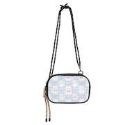 Amooorous Sac à bandoulière antivol avec motif chats blancs mignons pour homme avec fentes pour cartes de crédit, sacs à bandoulière Take a walk bolso manos libres para mujer