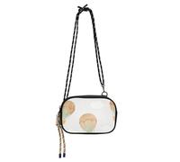 Amooorous Sac à bandoulière marron soleil montgolfière noir pour homme tendance avec fentes pour cartes de crédit Sac pour téléphone portable Go shopping bolsos pequenos para mujer