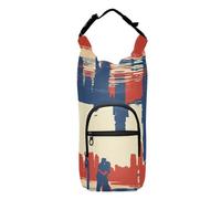 Amooorous Simple Poster Slings Porte-bouteille isotherme facile à transporter avec sangle, convient aux bouteilles de 590 ml, 680,4 g, 946,2 g, 1234 g