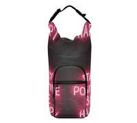Amooorous Stay Positive Be Happy Porte-bouteille isotherme pour bouteille d'eau, convient aux bouteilles de 590 ml, 680 ml, 946 ml, 120 ml