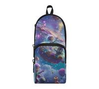 Amooorous Surrealism Trousse à crayons en nylon 3 compartiments pour garçons et filles 1600 ml