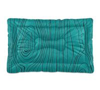 Amooorous Tapis de couchage annuel lavable en bois vert pour animal domestique avec fond antidérapant pour chiens de petite, moyenne et grande taille, 91,4 x 61 cm