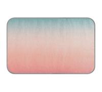 Amooorous Tapis de refroidissement d'été en gel auto-refroidissant pour chat - Bleu-rose dégradé - Lit pour animaux d'extérieur - Cama rafraîchissante para Perros M