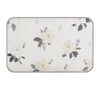 Amooorous Tapis de refroidissement pour chiens - Motif fleurs blanches - Auto-rafraîchissant - Pour chiens - Pour l'extérieur - Tapette d'été rafraîchissante pour chien - Taille M