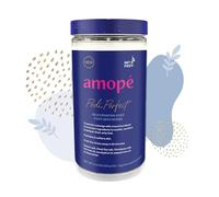 Amopé Pedi Perfect Rejuvenating Foot Soak Foot Bath Bombs, Relaxing Foot Spa Fizzies with Epsom Salt, Dead Sea & Himalayan Salt, Tea Tree Oil, Karité to Soothe, Hydrate & Soften Tired Feet, 28 ct