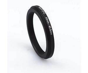 AMOPOFO 49mm-40.5mm Metall Filter-Ring- Metall Filter Adapterring Von Kamera Objektiv mit 49mm Filtergewinde Auf 40.5mm Filter-Ring Zubehör…