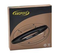 AMOPOFO Bague d'adaptation de filtre Step up de 46 à 77 mm - En métal - Pour objectif d'appareil photo - Avec filetage de filtre de 46 mm sur anneau de filtre de 77 mm