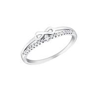 Amor Bague pour femme en argent sterling 925 avec zircone synthétique, argent, infini, livrée dans une boîte cadeau à bijoux 2035634