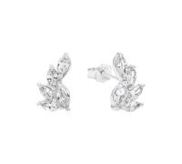 AMOR - Boucles d'Oreilles pour Femme en Argent 925 - avec Zircone - Clou d'Oreille - AMR-E0155