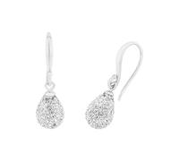 Amor Boucles d'oreilles pour femme en argent sterling 925, avec zircone synthétique. Livré dans un coffret cadeau.