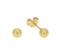 AMOR - Boucles d'Oreilles Unisexe Femme Homme en Or 375 - Clou d'Oreille - AMR-E0173