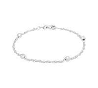 Amor bracelet 925 en argent sterling pour dames, 19 cm, argent, Livré dans une boîte cadeau de bijoux