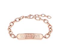 Amor Bracelet Scorpions en acier inoxydable/nylon, unisexe, pour homme et femme, livré dans une boîte à bijoux assortie, Mittelgroße, Acier inoxydable, Pas de gemme