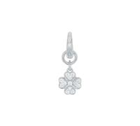 Amor Charm en argent sterling 925 pour femme, charms, avec oxyde de zirconium synthétique, argent, doré, livré dans une boîte cadeau pour bijoux
