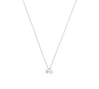 Amor , Collier à chaîne Argent Oxyde de Zirconium femme, Argenté, 42+3 - 2032965
