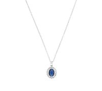 Amor Collier Cupidon avec pendentif en argent sterling 925 Collier pour femme, avec synthèse de zircone cubique, 40+5 cm, argent, livré dans une boîte cadeau à bijoux, 2033606