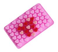 Amor Corazón Molde De Silicona Para Hielo Cubo Bandeja Diy Molde De Chocolate Fondant 3d Pastelería Jalea Galletas Decoración Para Horneado Torta Repostería Herramientas