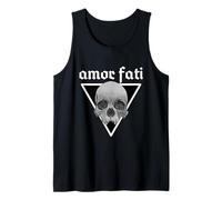 Amor Fati Crâne - Art Gothique Stoïcien Sombre - v0 Débardeur