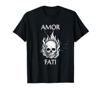 Amor Fati Stoic Philosophy Latin Quote Marcus Aurelius T-Shirt