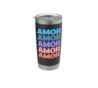 Amor Love Gobelet isotherme en acier inoxydable double paroi