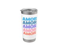 Amor Love Gobelet isotherme en acier inoxydable double paroi