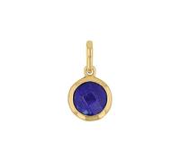 Amor - Pendentif Breloque pour Femme en Or 375 - avec Lapis - AMR-P0081