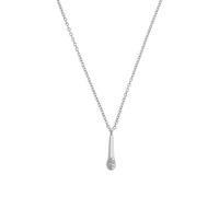 Amor Scorpions by Chaîne avec pendentif en argent sterling 925 unisexe pour homme et femme 45 + 5 cm, argent, microphone, livré dans une boîte cadeau à bijoux 2040527