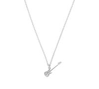 Amor Scorpions by Chaîne avec pendentif en argent sterling 925 unisexe pour homme et femme, 45 + 5 cm, en forme de guitare, livré dans une boîte cadeau