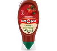Amora Ketchup 100% Ingrédients d’Origine Naturelle 469g (lot de 5)