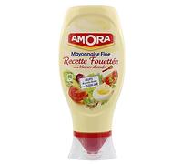 Amora Mayonnaise Fine Recette Fouettée aux Blancs d’Oeufs 398g (lot de 5)