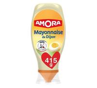 AMORA - Mayonnaise Nature Souple 415G - Lot De 4