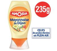 AMORA - Mayonnaise Sans Sulfite 235G - Lot De 4