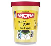 Amora Moutarde Douce Verre TV 190g (Lot de 6)