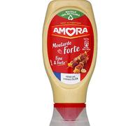 Amora Moutarde forte flacon souple 460 g - Le flacon de 460g