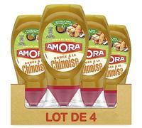 Amora Sauce à la Chinoise - Douce & Fruitée- Lot de 4 bouteilles de 280g