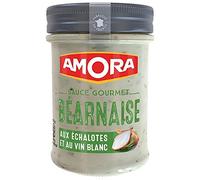 Amora Sauce Gourmet Béarnaise aux Échalotes et au Vin Blanc 184g (lot de 5)