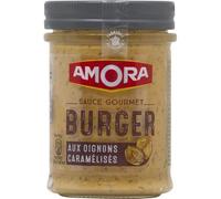 Amora Sauce Gourmet Burger aux Oignons Caramélisés 188g (lot de 5)