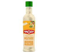 AMORA - Vinaigrette Légère Naturelle Moutarde 380Ml - Lot De 4 - Offre Special