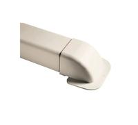 Amorce de mur pour goulotte de climatiseur 80 mm