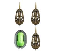 Amorçoir Méthode Carpe - Appât pour Montage de Pêche à la Carpe | Kit de Pêche Design Attrayant avec Système de Libération Rapide pour Lac Rivière Flotte